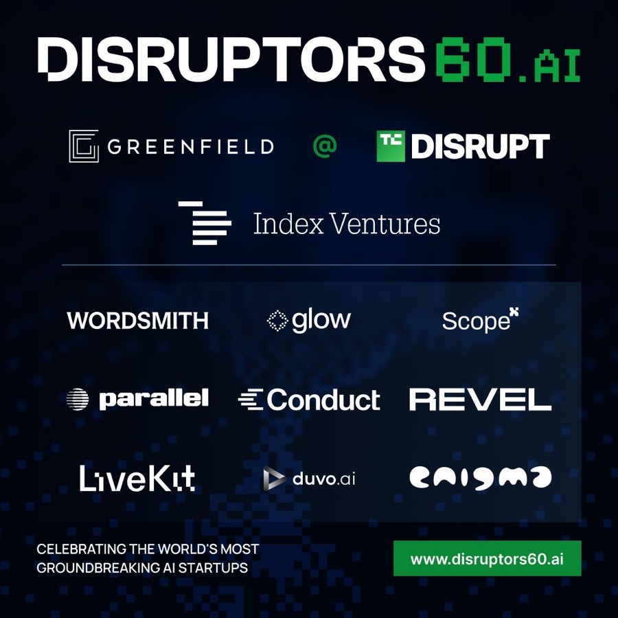 Index Ventures portfolio companies in the Disruptors 60 Class of 2026