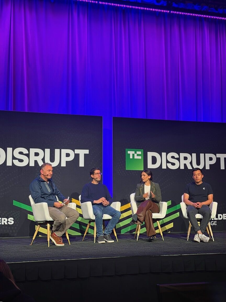Netic founder photo from TechCrunch Disrupt